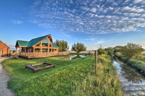 Stunning Driggs Retreat with Private Hot Tub and Pond!